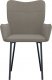 vidaXL vidaXL Krzesła stołowe, 2 szt., jasnoszare, obite aksamitem 4