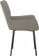 vidaXL vidaXL Krzesła stołowe, 2 szt., jasnoszare, obite aksamitem 5