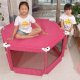 OEM Kojec dla dziecka / suchy basen na piłeczki - różowy 2