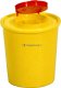 Artech Pojemnik na odpady ostre z otworem wrzutowym wym. 75 x 33 mm, poj. 1,5l (Kolor żółty) 1