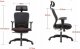 Krzesło biurowe Office Products Fotel biurowy OFFICE PRODUCTS Zakynthos, czarny 7