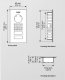 DoorBird DoorBird D1101V IP Video Türstation Unterputz Edelstahl V2A 4
