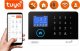 Huxgo Bezprzewodowy alarm GSM + WiFi HXA003 2G z aplikacją TUYA SMART - C3 + syrena bezprzewodowa 8