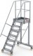 Lero Aluminiowy podest roboczy jezdny (wys. 172 cm, 7 stopni, 4 koła) 7