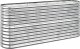 vidaXL vidaXL Donica ogrodowa, malowana proszkowo stal, 152x40x68 cm, srebrna 1