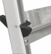 DRABEST Drabina aluminiowa, 8 stopni wytrzymałość: 125-150 kg (wytrzymałość 125 kg) 6