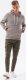 Ombre Bluza męska z kapturem BASIC B979 - szara XL 2