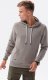 Ombre Bluza męska z kapturem BASIC B979 - szara M 1