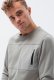 Ombre Bluza męska bez kaptura - szara B1355 L 1