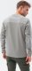 Ombre Bluza męska bez kaptura - szara B1355 L 5