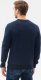 Ombre Bluza męska bez kaptura BASIC B978 - granatowa S 3