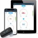 Pulsoksymetr Wellue Monitor snu, oddechu. Pulsoksymetr. Alarm. App OxyLink 1