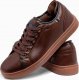 Ombre Buty męskie sneakersy - brązowe T419 41 3