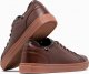 Ombre Buty męskie sneakersy - brązowe T419 43 4