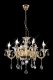 Lampa wisząca Eurofirany LAMPA GLITTER (2) (FI) 70X52-115 CM ZŁOTY 1