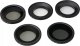 Filtr Junestar Zestaw Filtrów 5w1 / Filtry Cpl Uv Nd4 Nd2 Star 6 Do Xiaomi Yi 2 4k 1