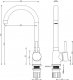 Zlewozmywak Kuchinox Zlewozmywak Granitowy + Bateria Granitowa + Syfon SHIRE 6