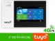 Huxgo Bezprzewodowy alarm 4G LTE GSM + WiFi - HXA007 R9 + syrena bezprzewodowa 120 db kompatybilny z aplikacją TUYA SMART 1