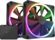 Wentylator Nzxt F140 RGB 2-pack + Hub (RF-R14SF-B1) 1