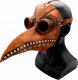 Korbi Maska PLAGUE DOCTOR DŻUMA PTAK BLACK MASK ZARAZA Z 2