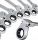 Korbi KLUCZ PŁASKO-OCZKOWY Z GRZECHOTKĄ ŁAMANY 10mm 4