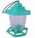 Greenmill KARMNIK Z DASZKIEM PLASTIKOWY ZIELONY SZEROKOŚĆ 13cm WYSOKOŚĆ 18cm 1