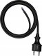 AWTools AWTOOLS PRZEWÓD Z WTYCZKĄ 1,5m 3x1,5 CZARNY H05VV-F 1