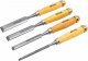 AWTools AWTOOLS ZESTAW DŁUT Z DREWNIANYMI UCHWYTAMI 4 SZTUKI 6/12/18/24 MM 1