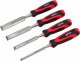 AWTools AWTOOLS ZESTAW DŁUT Z PLASTIKOWYMI UCHWYTAMI 4 SZTUKI 6/12/18/24 MM 1