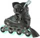 Rolki Nils Extreme NA11008 rekreacyjne regulowane czarne r. 35-38 1