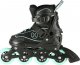 Rolki Nils Extreme NA11008 rekreacyjne regulowane czarne r. 35-38 2