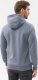 Ombre Bluza męska z kapturem BASIC B979 - jeansowa S 3