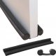 Apte USZCZELKA DO DRZWI OKIEN Antyprzeciągowa Izolacja 95cm czarna AG706B 1