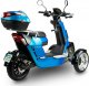 Bili Bike Motocykl elektryczny BILI BIKE S-WAY MAX TRÓJKOŁOWY (3000W, 40Ah, 70km/h) niebieski 8