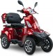 Bili Bike Czterokołowy skuter elektryczny SHINO QUADRO GEL czerwony (bordowy) 15