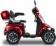 Bili Bike Czterokołowy skuter elektryczny SHINO QUADRO GEL czerwony (bordowy) 25