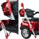 Bili Bike Czterokołowy skuter elektryczny SHINO QUADRO GEL czerwony (bordowy) 9