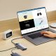HUB USB Baseus 1x RJ-45 1x USB-C  + 3x USB-A 3.0 (WKWG070113) 6