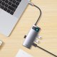 HUB USB Baseus 1x USB-C  + 4x USB-A 3.0 (WKWG070013) 19