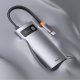HUB USB Baseus 1x USB-C  + 4x USB-A 3.0 (WKWG070013) 6
