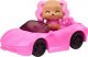 Lalka Barbie Mattel Barbie Extra Lalka Różowy strój Logo Barbie/Brązowe kucyki HHN06 3