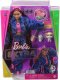 Lalka Barbie Mattel Barbie Extra Lalka Niebieski garnitur panterka/Bordowe włosy HHN09 1