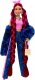 Lalka Barbie Mattel Barbie Extra Lalka Niebieski garnitur panterka/Bordowe włosy HHN09 3