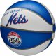 Wilson Wilson NBA Team Retro Brooklyn Nets Mini Ball WTB3200XBBRO Niebieskie 3 2