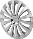 Kołpak ProPlus Kołpaki Meridian, srebrne, 16", 4 szt.! 2