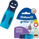 Pelikan Temperówka pojedyncza Griffix Ocean Blue blister (484125) 1