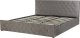 Beliani Łóżko z pojemnikiem welurowe 180 x 200 cm szare AMIENS! 12