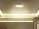Lampa sufitowa Beliani Lampa sufitowa LED metalowa szara z jasnym drewnem PATTANI! 2