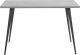 Beliani Stół do jadalni 120 x 80 cm efekt betonu z czarnym SANTIAGO! 10