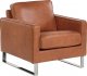 Beliani Fotel brązowy VIND! 1